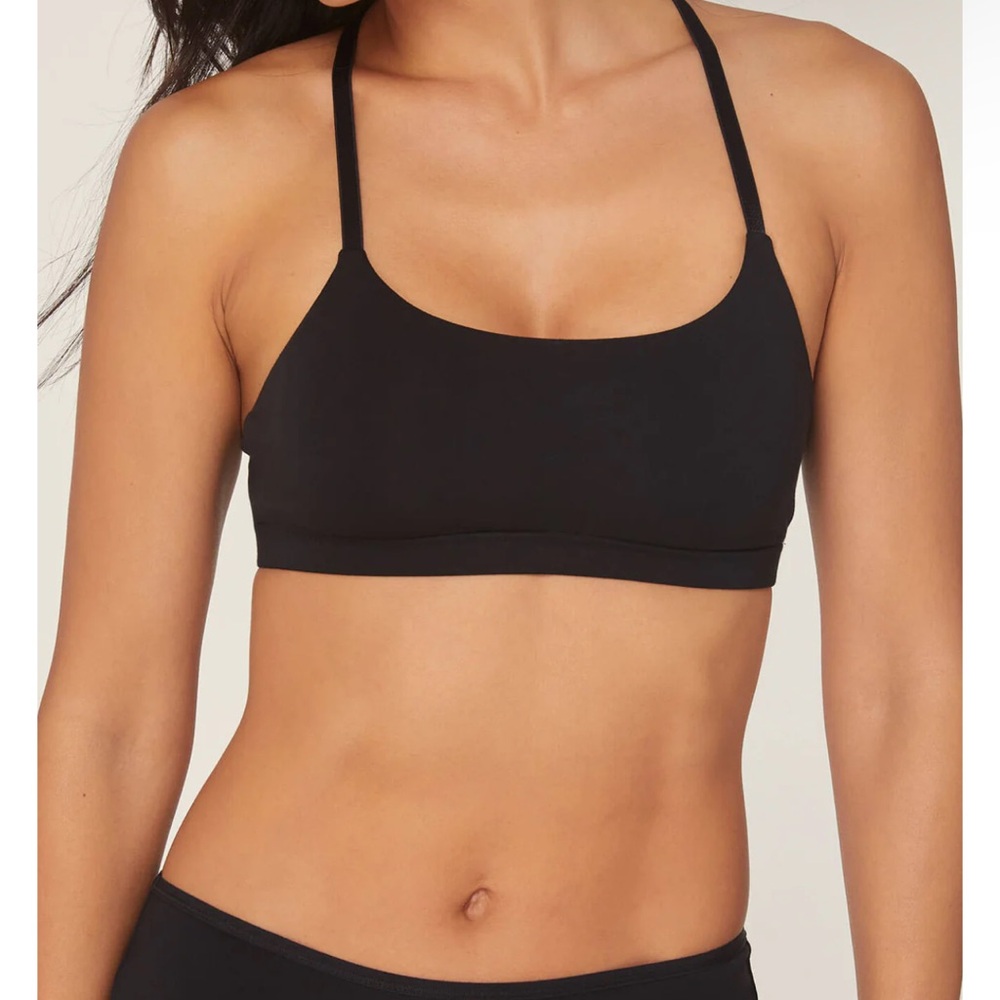 NWT Andie black modal bra The Cami bralette size Small